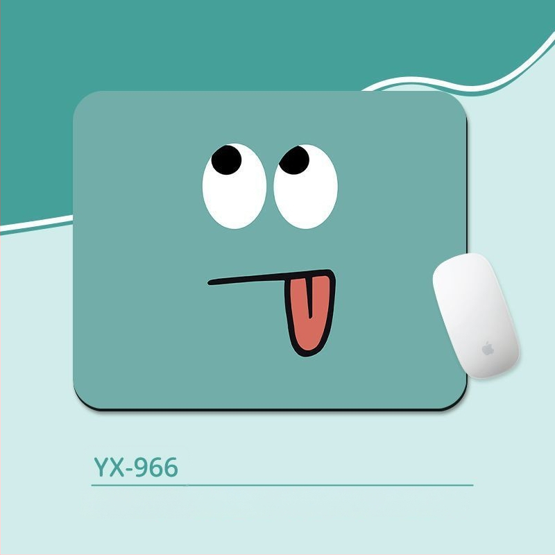 Подложка за мишка с киткова опора – антихлъзгаща настолна подложка, естествен каучук, дизайн с карикатура и трансфер на топлина, за офис и гейминг, OEM/персонализиране