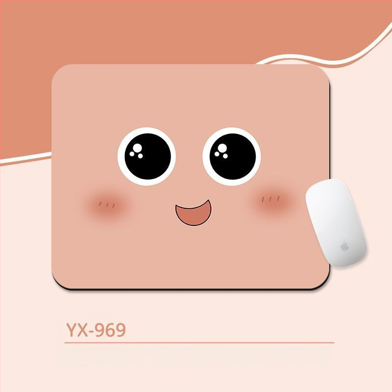 Подложка за мишка с киткова опора – антихлъзгаща настолна подложка, естествен каучук, дизайн с карикатура и трансфер на топлина, за офис и гейминг, OEM/персонализиране