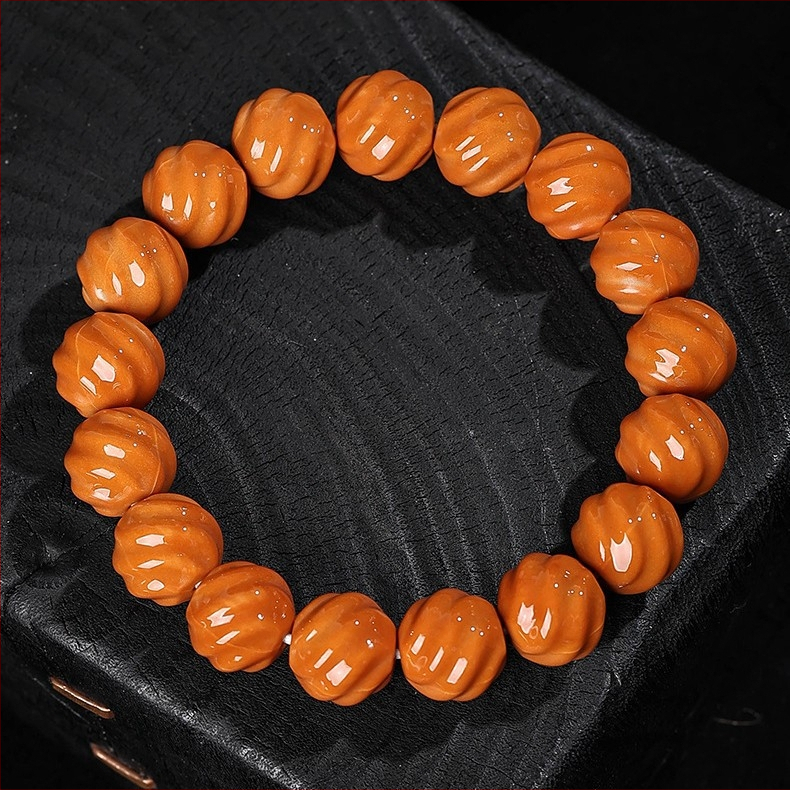 Brățară bărbați cu mărgele Monkey Head – stil modern minimalist, finisaj lustruit