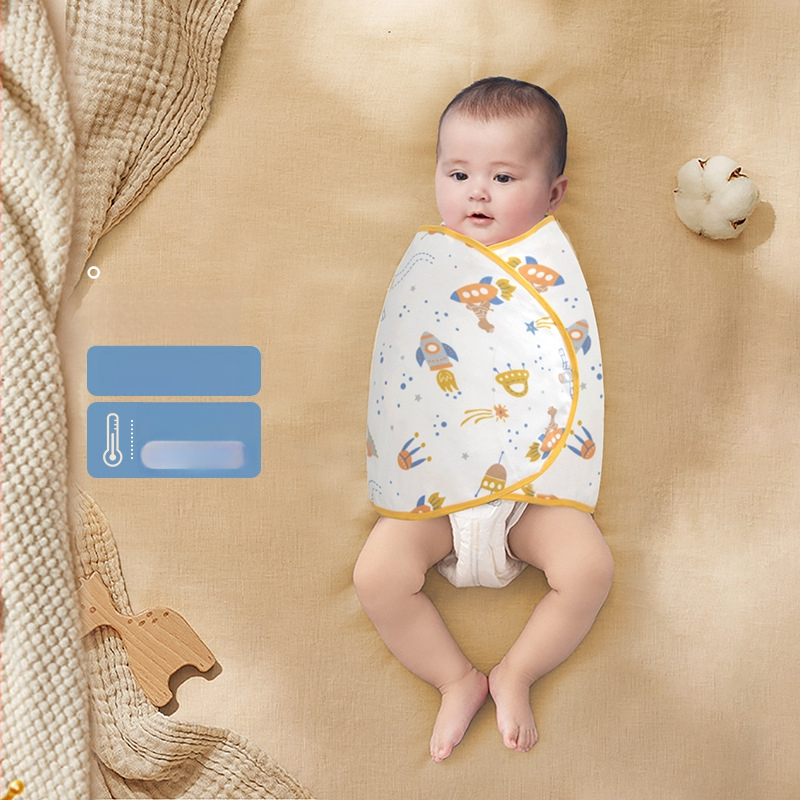 BDL Bidole Zīdaiņu svārsta dvieli ar aploksni – 100% kokvilna, karikatūru raksts, vasara/pavasaris, jaundzimušie (0–12 mēneši), Klase A