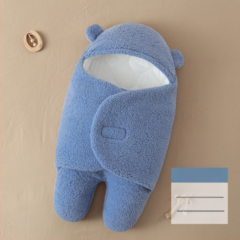 Bērnu vannas dvielis ar iepakošanas funkciju, rudens–ziemas biezs, imitācijas kašmīra audums, piemērots bērniem no 3 līdz 8 gadiem