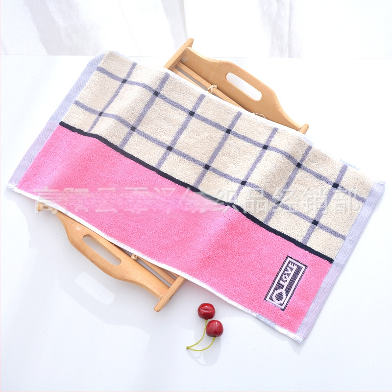 Bērnu sejas dvielis no 100% kokvilnas, jacquard audums, 32s diegi, svars 50-80 g