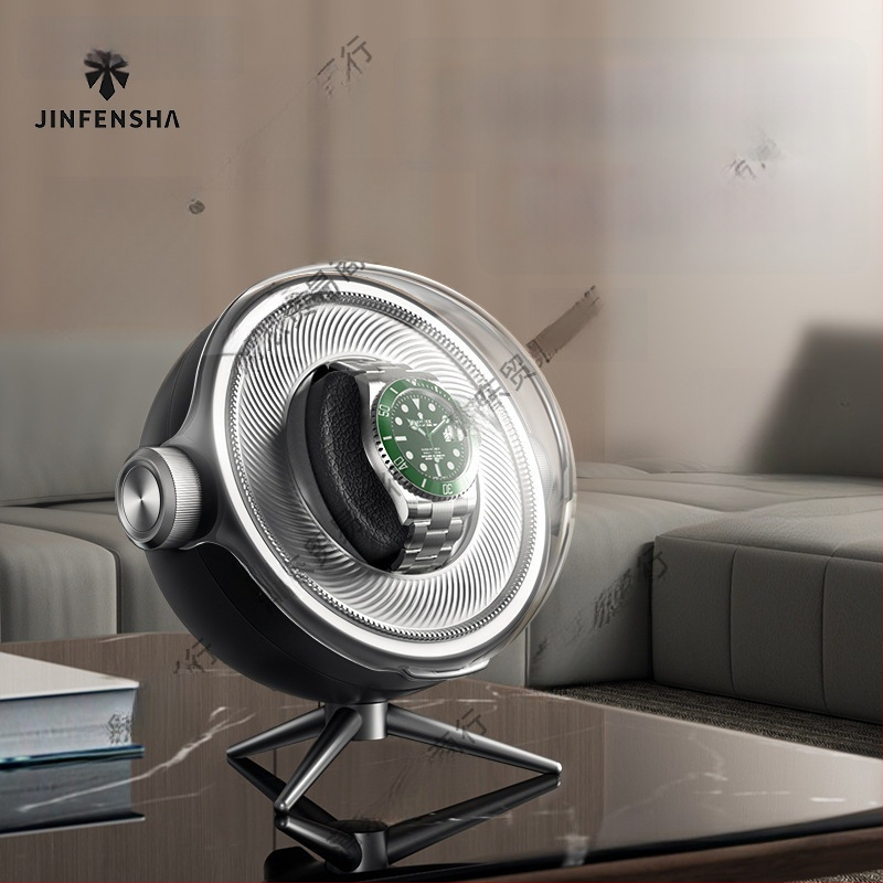 Kellavõtme kott – mehhaaniline automaatne vändaja käekellade jaoks, võnkuv demonstreerimine ja hoiustamine