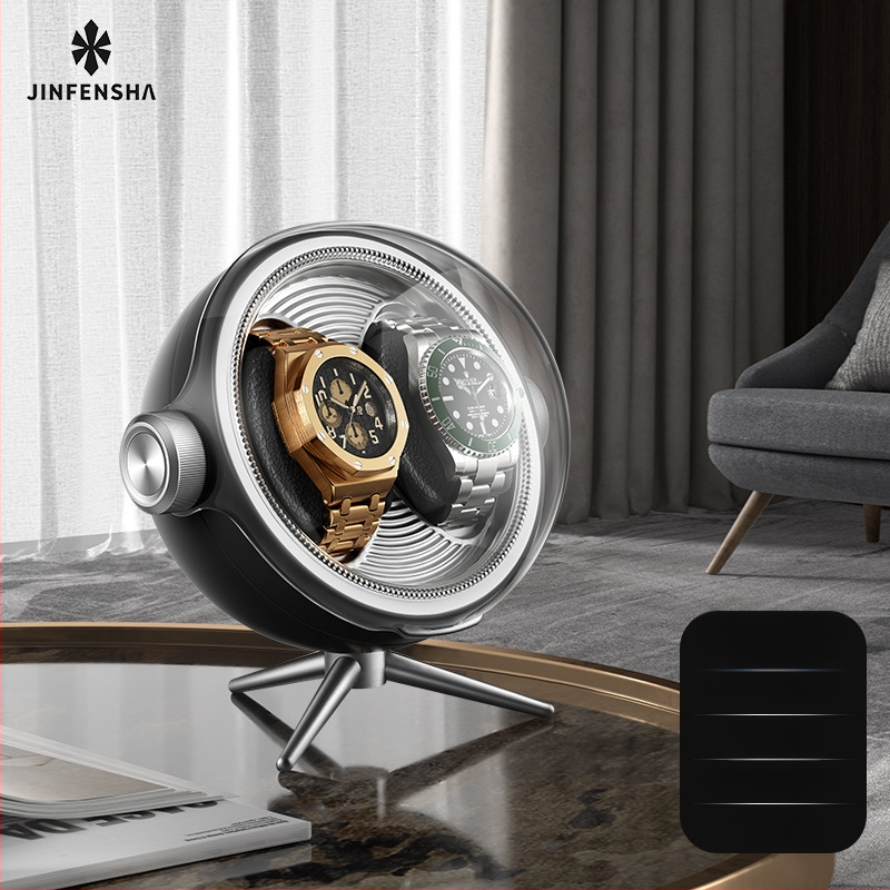 Kellavõtme kott – mehhaaniline automaatne vändaja käekellade jaoks, võnkuv demonstreerimine ja hoiustamine