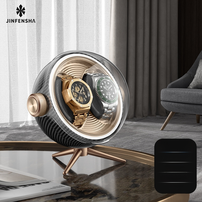 Kellavõtme kott – mehhaaniline automaatne vändaja käekellade jaoks, võnkuv demonstreerimine ja hoiustamine