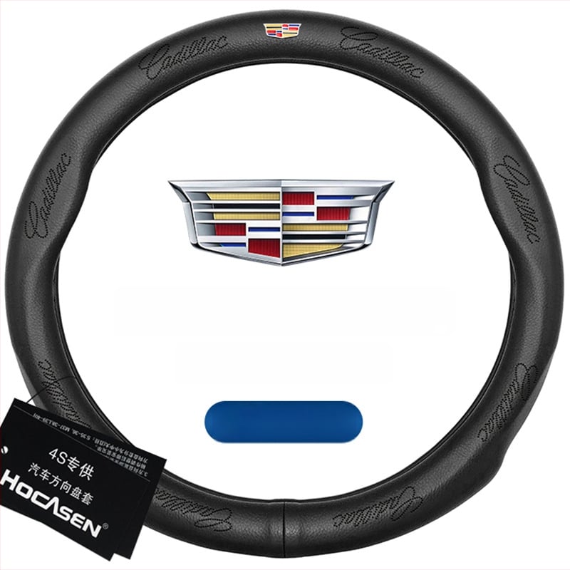 Κάλυμμα τιμονιού Cadillac XT5 XT4 XT6 - Γνήσιο δέρμα, Αθλητικό στυλ, Για όλες τις εποχές, Εγκατάσταση σε ειδικό αυτοκίνητο