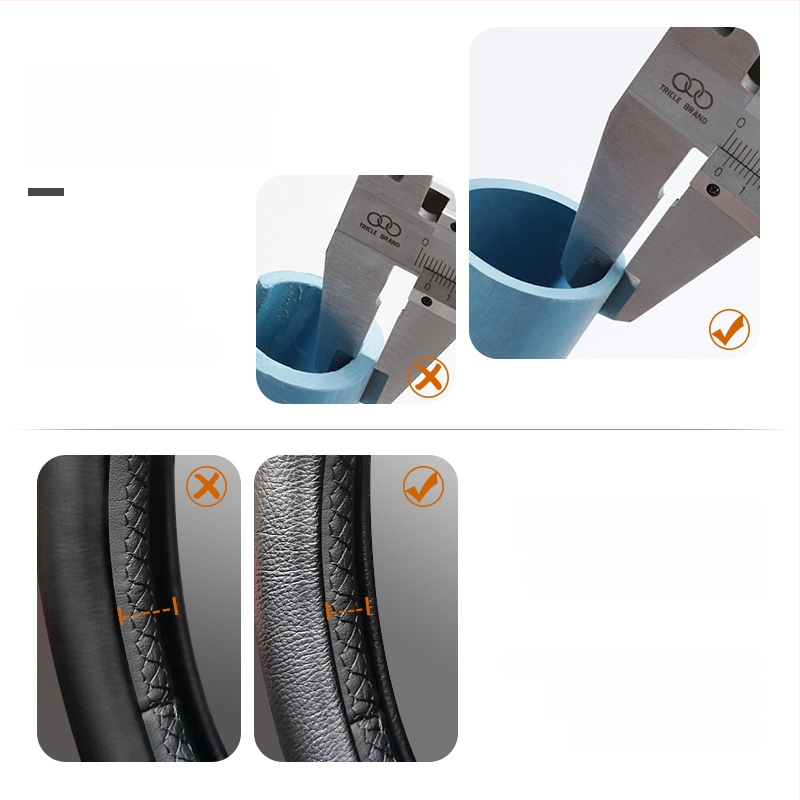 Κάλυμμα τιμονιού Cadillac XT5 XT4 XT6 - Γνήσιο δέρμα, Αθλητικό στυλ, Για όλες τις εποχές, Εγκατάσταση σε ειδικό αυτοκίνητο