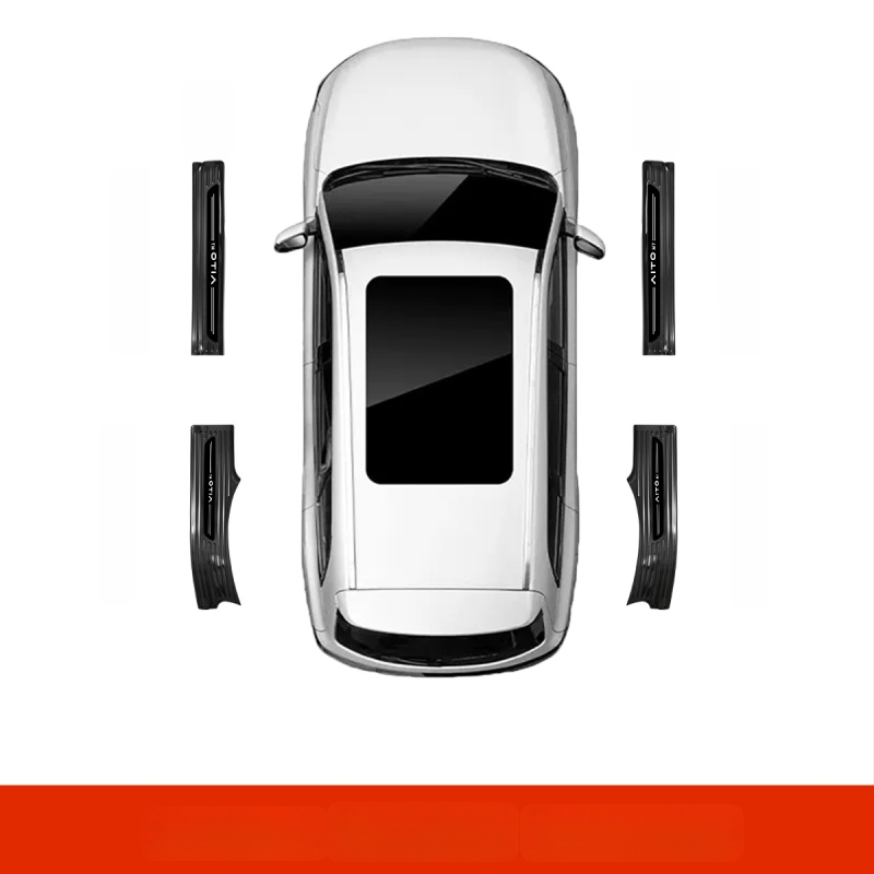 Protecție prag ușă din oțel inoxidabil pentru AITO M7 – Model M7, Brand AITO, Personalizare disponibilă