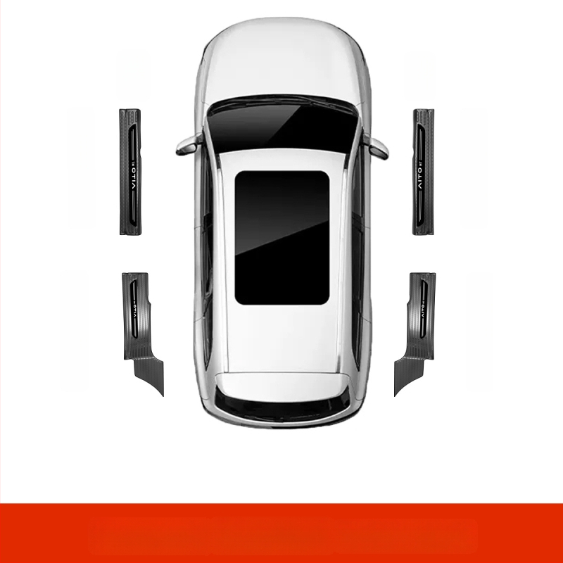 Protecție prag ușă din oțel inoxidabil pentru AITO M7 – Model M7, Brand AITO, Personalizare disponibilă