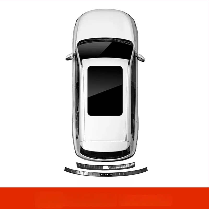 Protecție prag ușă din oțel inoxidabil pentru AITO M7 – Model M7, Brand AITO, Personalizare disponibilă