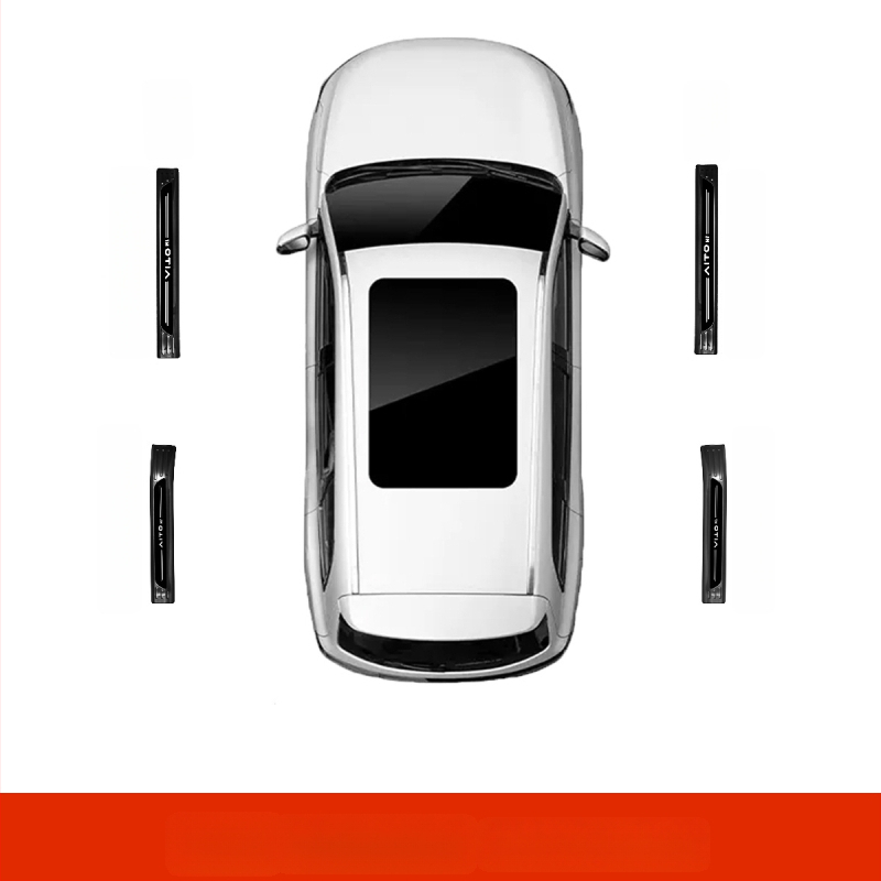 Protecție prag ușă din oțel inoxidabil pentru AITO M7 – Model M7, Brand AITO, Personalizare disponibilă