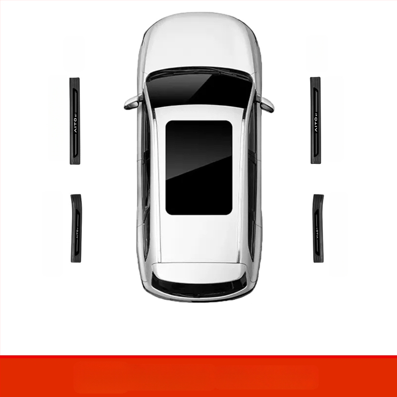 Protecție prag ușă din oțel inoxidabil pentru AITO M7 – Model M7, Brand AITO, Personalizare disponibilă