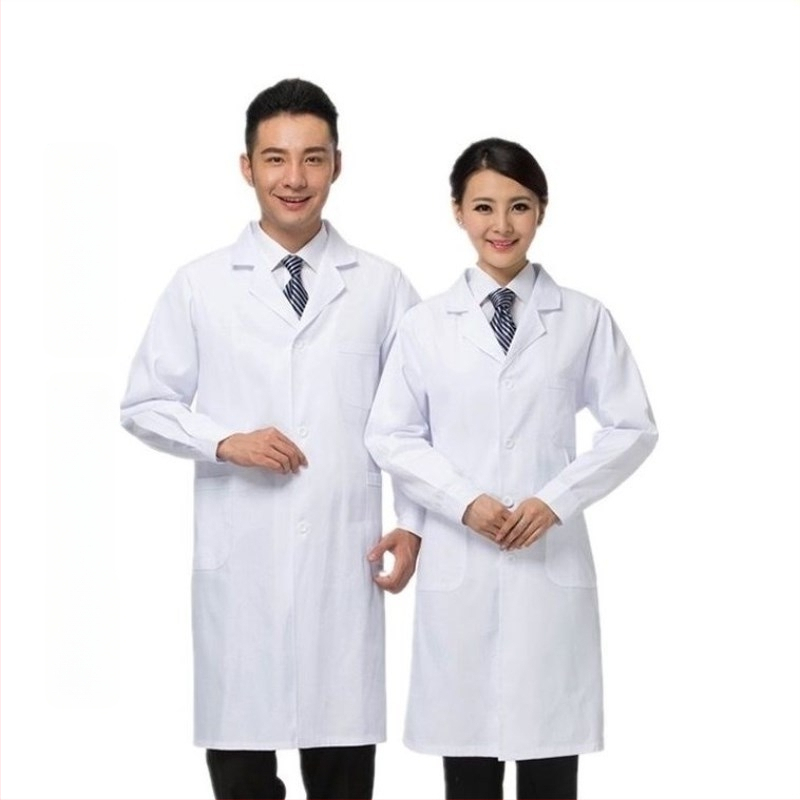 Gydytojo chalatas, medvilnės mišinio audinys; drėgmės nutekėjimas; pamušalas medvilnė; keturi metų laikai; vyrams