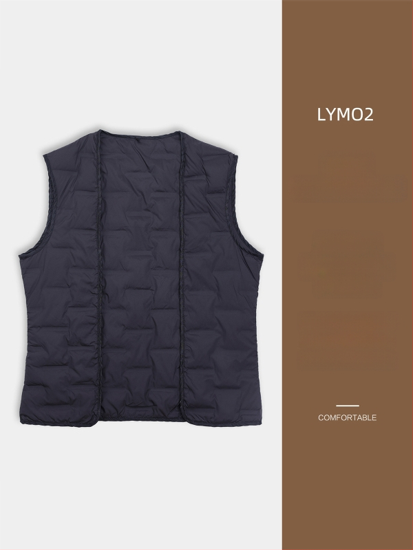 Captuseala palto, stil minimalist, croială mulat, cu nasturi pe un rând, fără guler, țesătură din bumbac