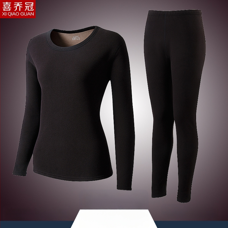 Vīriešu termo komplekts ar flīsa odas, bieza divslāņu augšdaļa ar apaļu kakla izgriezumu un bikses, poliester 90–95%