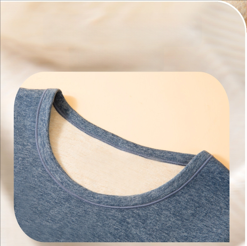 Kašmīra termo apakšveļas komplekts ar minkas velūru, dubultslānis, apaļš kaklaizgriezums, garas piedurknes un bikses, universāls, uztur siltumu un antibakteriālas īpašības.