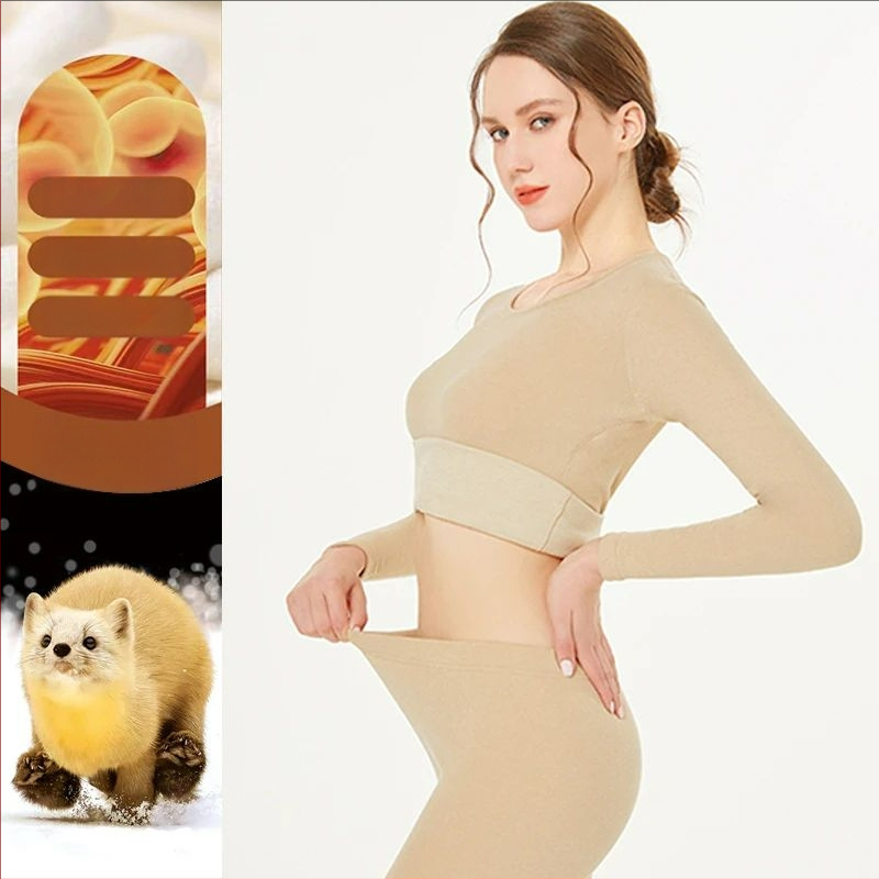 Kašmīra termo apakšveļas komplekts ar minkas velūru, dubultslānis, apaļš kaklaizgriezums, garas piedurknes un bikses, universāls, uztur siltumu un antibakteriālas īpašības.