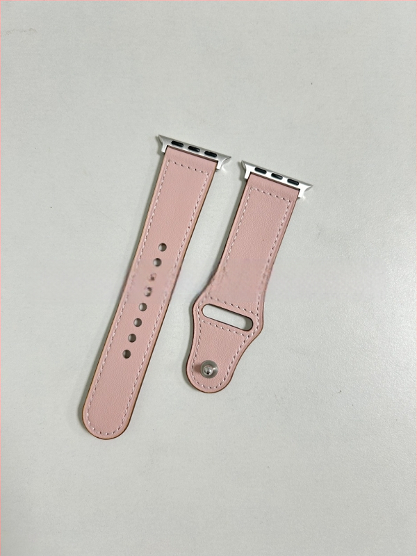 Ремък за Apple Watch Series 7 от естествена кожа, модел Crazy Horse, с заклепки