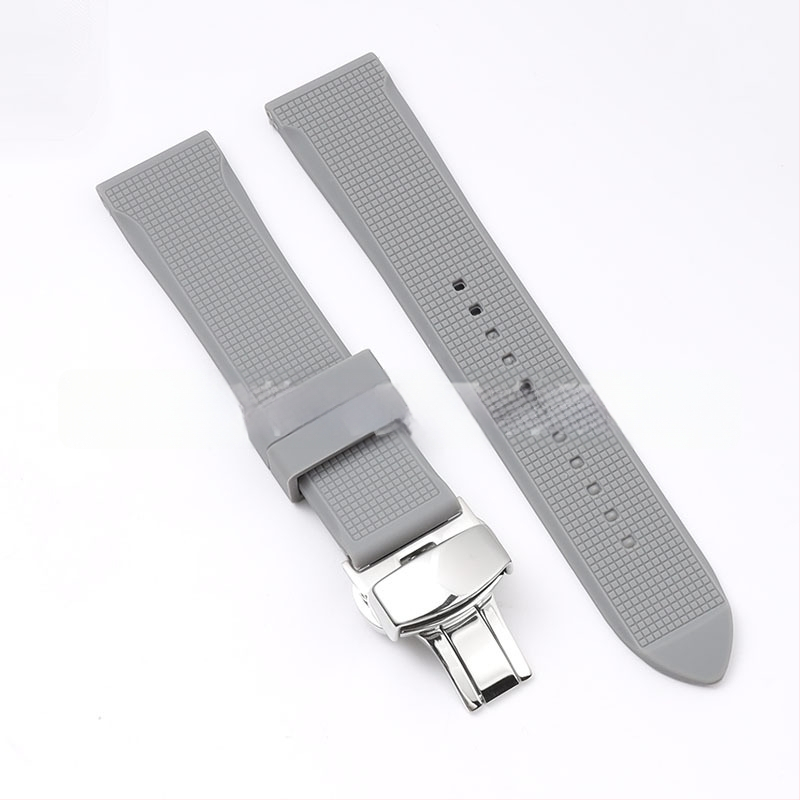 Каишка за часовник от силикон със пеперудена катарама за Huawei GT серия (GT246, GT2PRO, GT2E, Watch3) – Royal, лято 2024