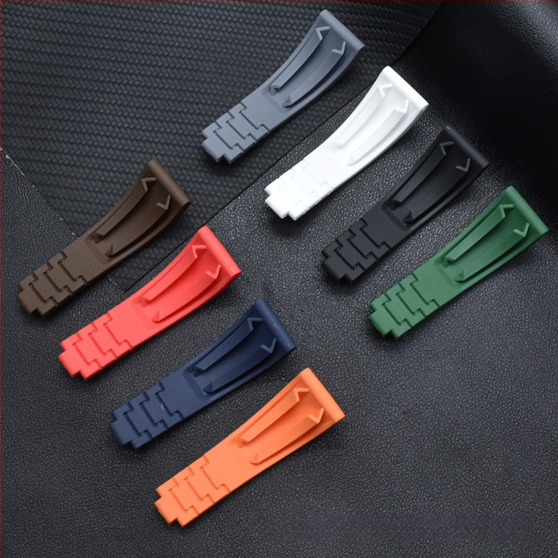 Wangying TPU гумена каишка за часовник Rolex Ditong Yacht, стил бизнес и минималистичен, пролет 2024