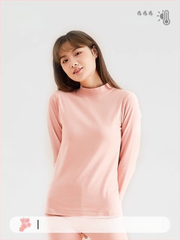 Djevojački dječji termalni komplet (gornji dio i hlače), 100% pamuk, podstava pamuk, prozračno, antibakterijsko, umjerena toplina