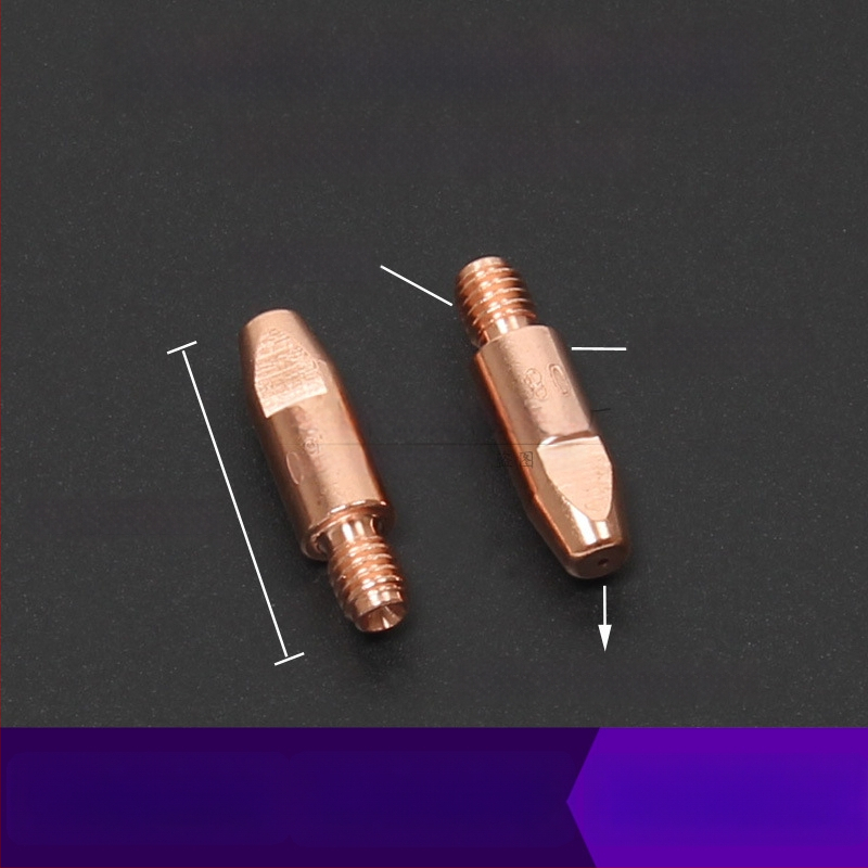 Pribor za zavarivanje uz zaštitu plinova: zaštitna mlaznica, pokrov mlaznice, sjedište spojne šipke mlaznice, koljeno priključka; bakreno premazivanje; zavarivanje različitih metala