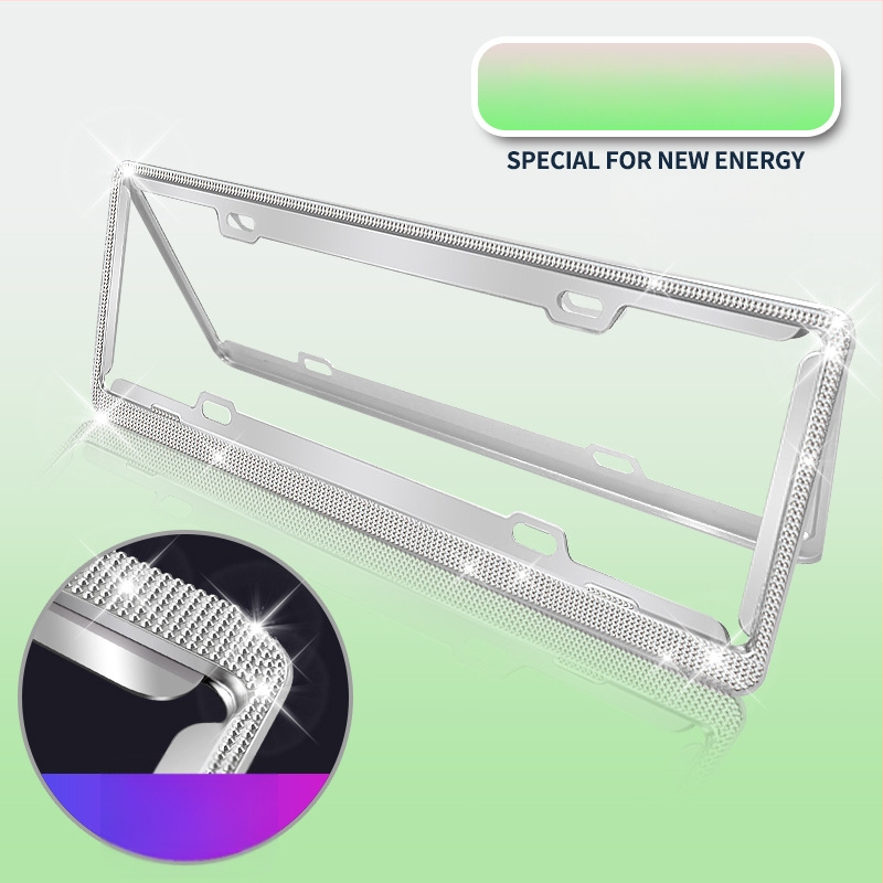 Numbriraam kruvivõttmega kinnitusega, tsink-sulam, universaalne stiil, sobib enamikule mudelitele, Lai Yi kaubamärk