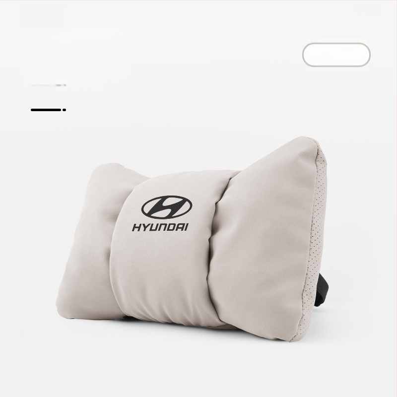 Autopea ja alaselja padja komplekt – universaalne sobivus, kõikide aastaaegade jaoks, välisk materia jaht veluur, täidis pilve puuvill, margi logo muster