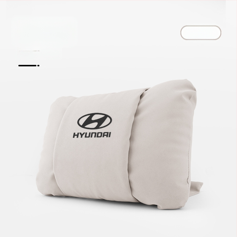 Autopea ja alaselja padja komplekt – universaalne sobivus, kõikide aastaaegade jaoks, välisk materia jaht veluur, täidis pilve puuvill, margi logo muster