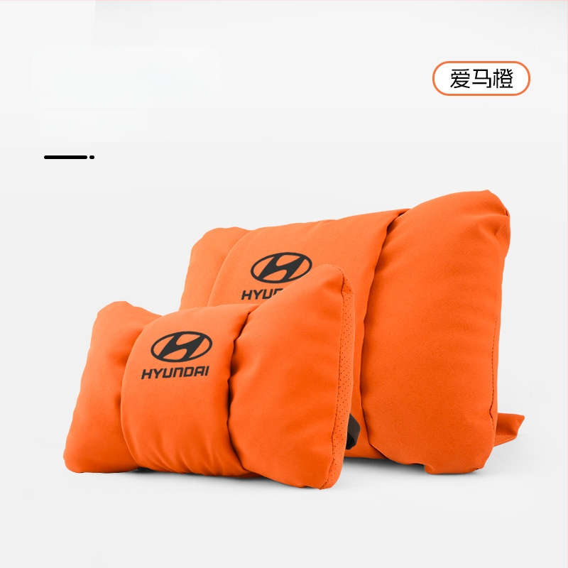 Autopea ja alaselja padja komplekt – universaalne sobivus, kõikide aastaaegade jaoks, välisk materia jaht veluur, täidis pilve puuvill, margi logo muster