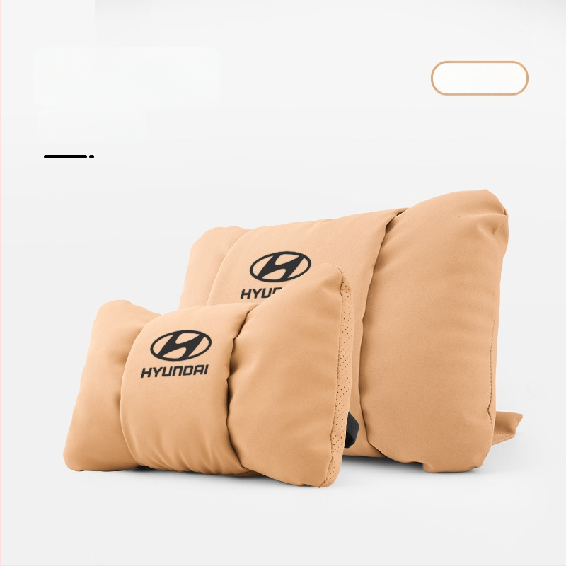 Autopea ja alaselja padja komplekt – universaalne sobivus, kõikide aastaaegade jaoks, välisk materia jaht veluur, täidis pilve puuvill, margi logo muster