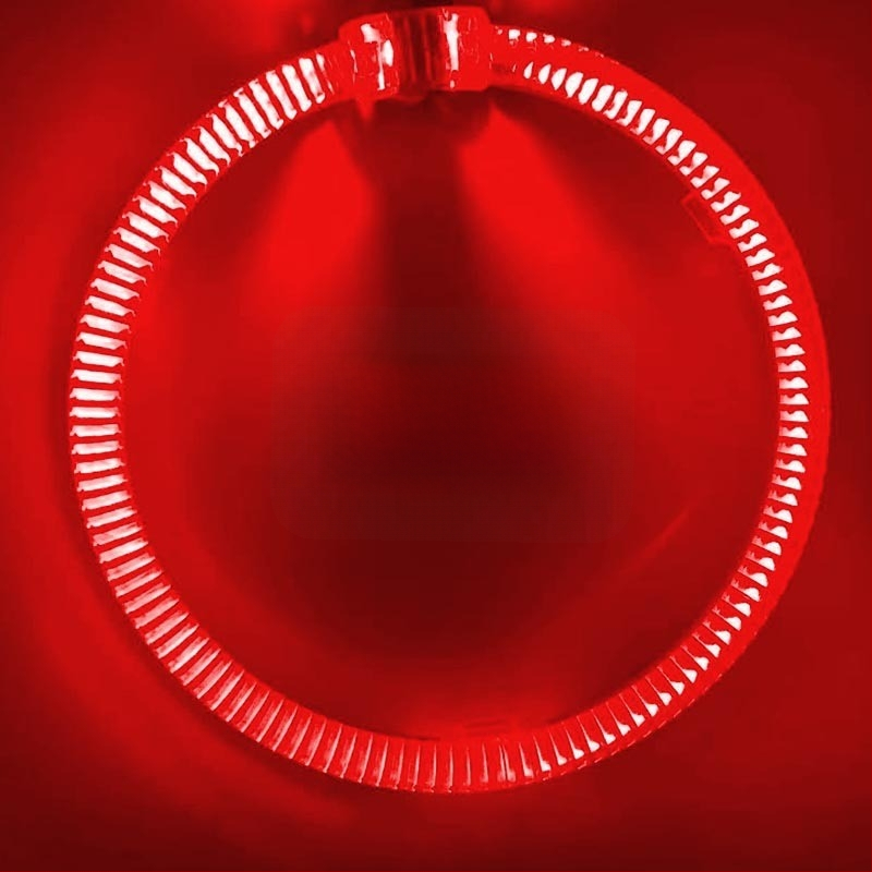 LED фарове с ангелски очи, 2 реда външно задвижване, 12V, 35W, 3000 lm, 30000 h