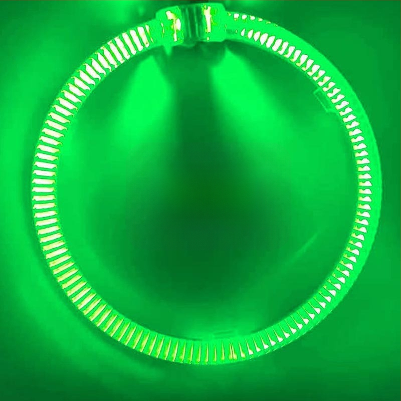 LED фарове с ангелски очи, 2 реда външно задвижване, 12V, 35W, 3000 lm, 30000 h