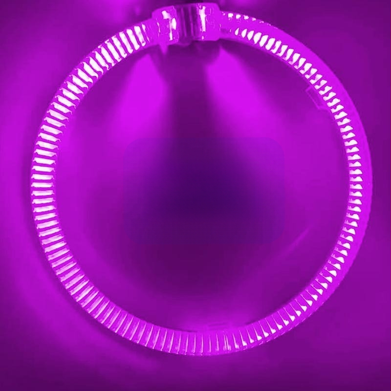 LED фарове с ангелски очи, 2 реда външно задвижване, 12V, 35W, 3000 lm, 30000 h