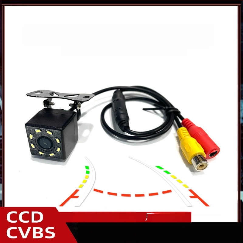 Auto tagurduskamera JF-012, 500TVL lahutusvõime, 170° reguleeritav nurk, 12V toiteallikas, kahekordne video sisend