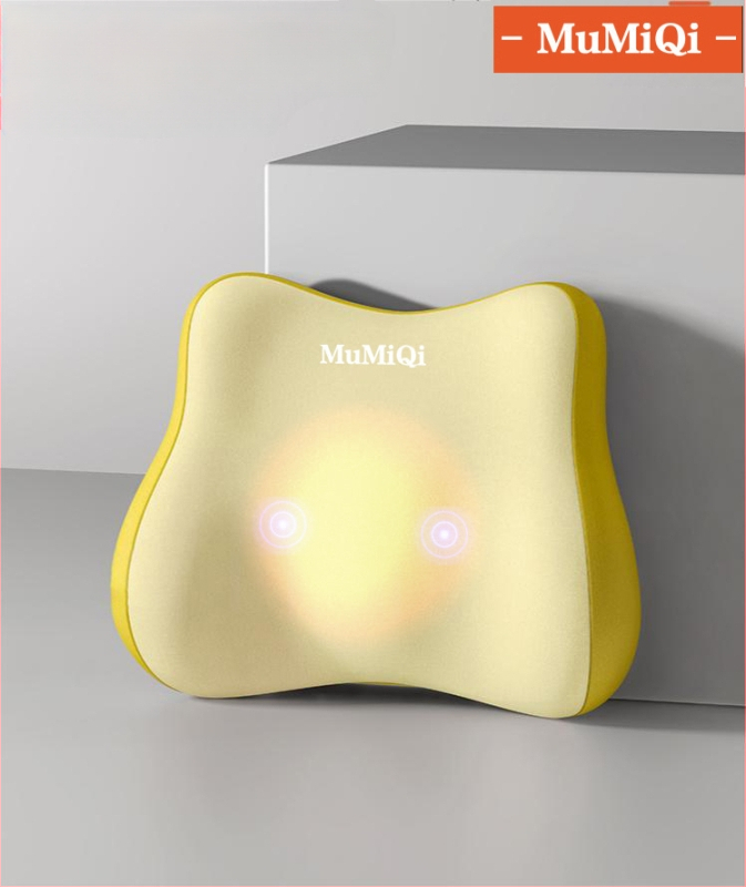 Elektriska masāžas spilventiņš birojā ar apkuri un jostasvietas atbalstu, daudzfunkcionāls jostas spilventiņš ar atmiņas putu pildījumu, Drikong materiāls