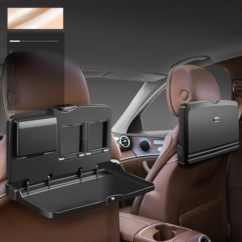 Galinis sulankstomas staliukas automobiliui, plastikinis, daugiafunkcinis, sienos montavimas, universalus