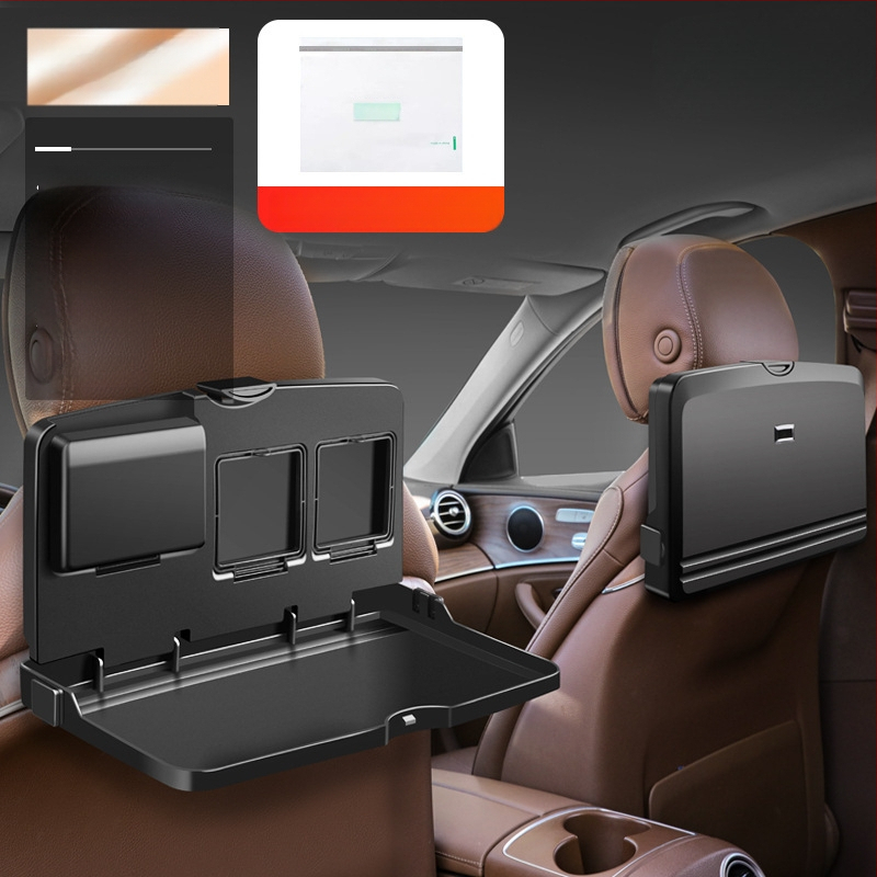 Galinis sulankstomas staliukas automobiliui, plastikinis, daugiafunkcinis, sienos montavimas, universalus