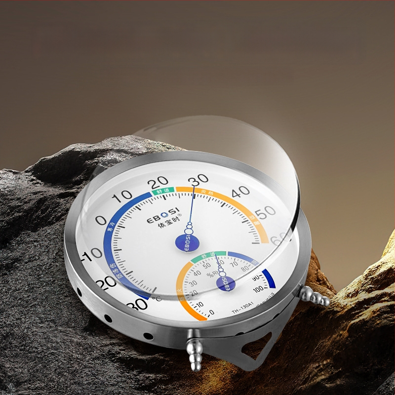 Măsurător de temperatură și umiditate pentru interior, cu precizie înaltă, marca Yiboshi; potrivit pentru locuințe, laborator, farmacie, seră și depozit