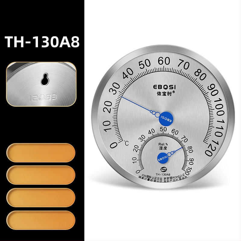 Măsurător de temperatură și umiditate pentru interior, cu precizie înaltă, marca Yiboshi; potrivit pentru locuințe, laborator, farmacie, seră și depozit