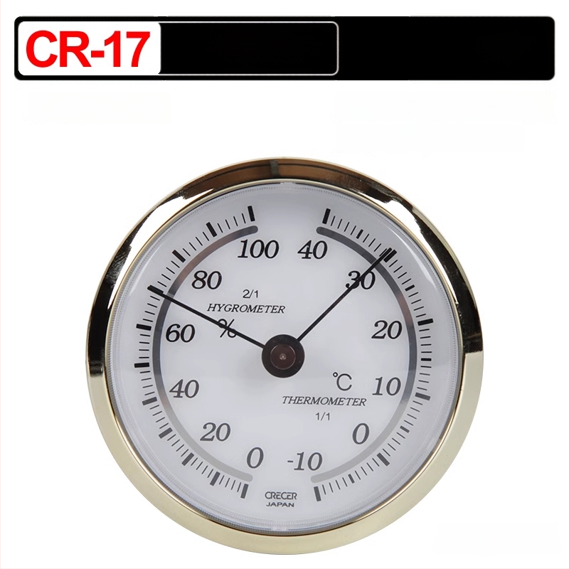Crecer CR-17 Iekštelpu termohigrometrs; dubultā uzstādīšana (vertikāli vai pakārts); augsta precizitāte temperatūras un mitruma mērīšanai bērnu un vecāku telpām