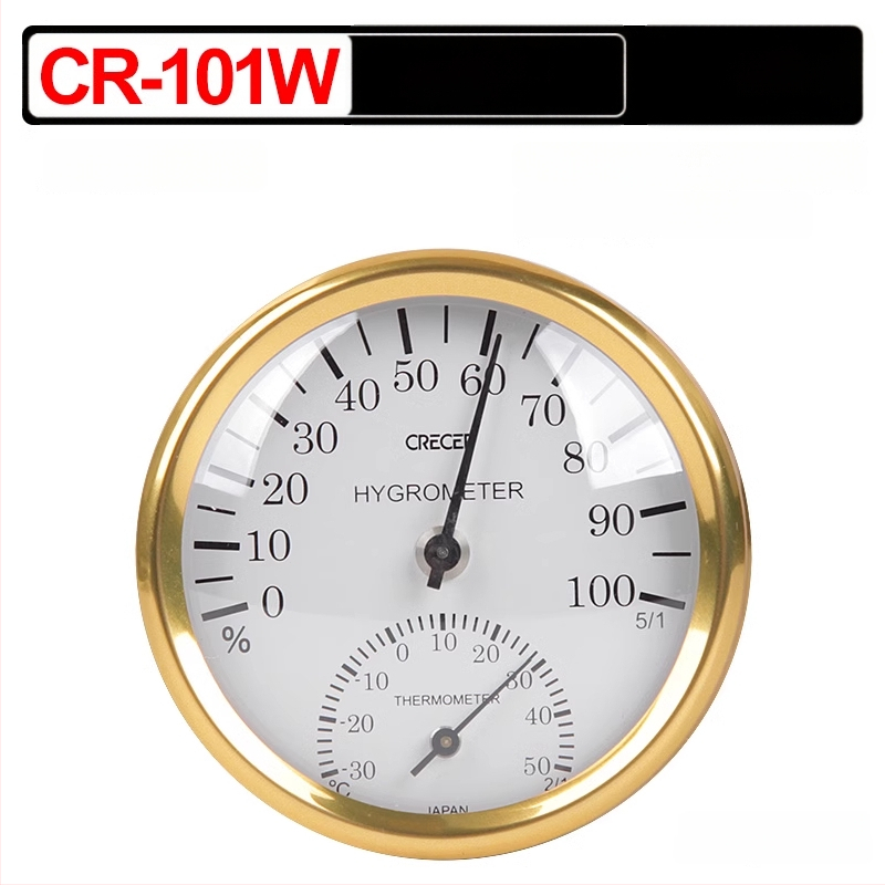 Crecer CR-17 Iekštelpu termohigrometrs; dubultā uzstādīšana (vertikāli vai pakārts); augsta precizitāte temperatūras un mitruma mērīšanai bērnu un vecāku telpām