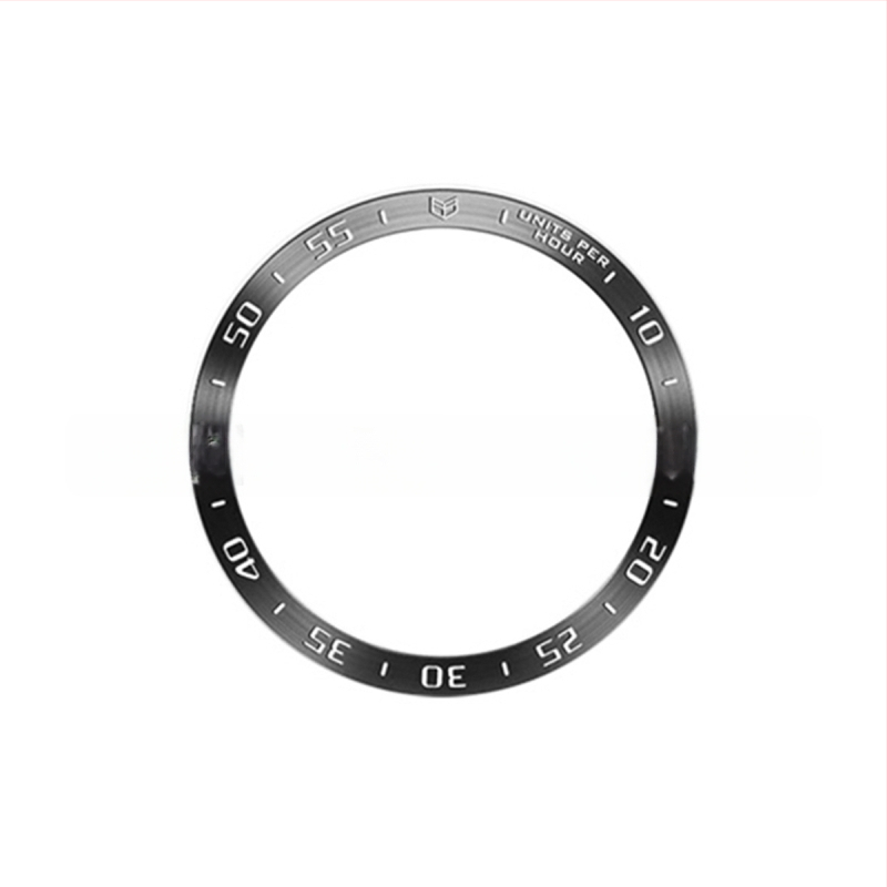 Безел пръстен от неръждаема стомана за Samsung Watch6 Classic, съвместим с 43/47 мм, без закопчалка, 10 g