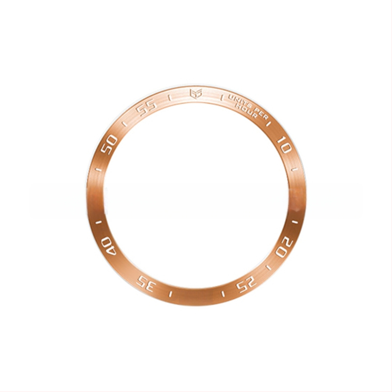 Безел пръстен от неръждаема стомана за Samsung Watch6 Classic, съвместим с 43/47 мм, без закопчалка, 10 g