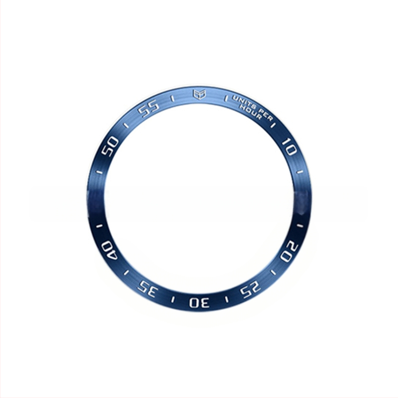 Безел пръстен от неръждаема стомана за Samsung Watch6 Classic, съвместим с 43/47 мм, без закопчалка, 10 g