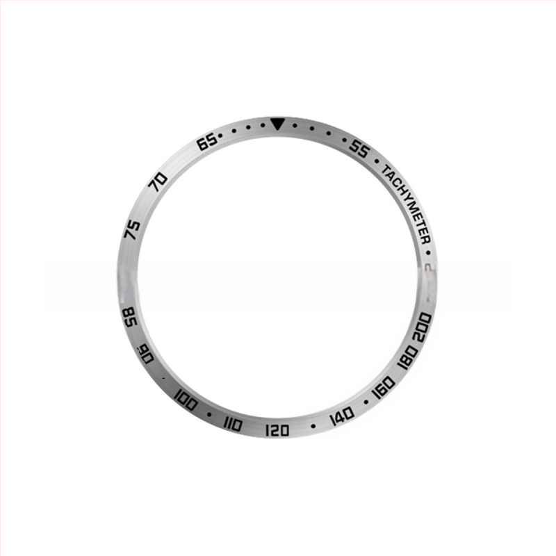 Безел пръстен от неръждаема стомана за Samsung Watch6 Classic, съвместим с 43/47 мм, без закопчалка, 10 g