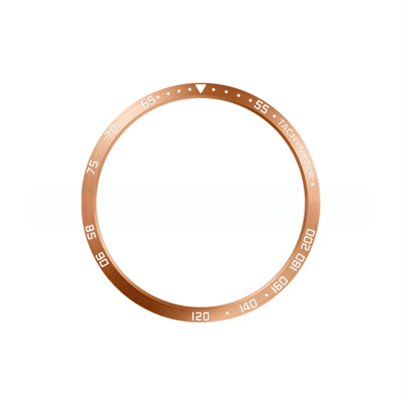 Безел пръстен от неръждаема стомана за Samsung Watch6 Classic, съвместим с 43/47 мм, без закопчалка, 10 g