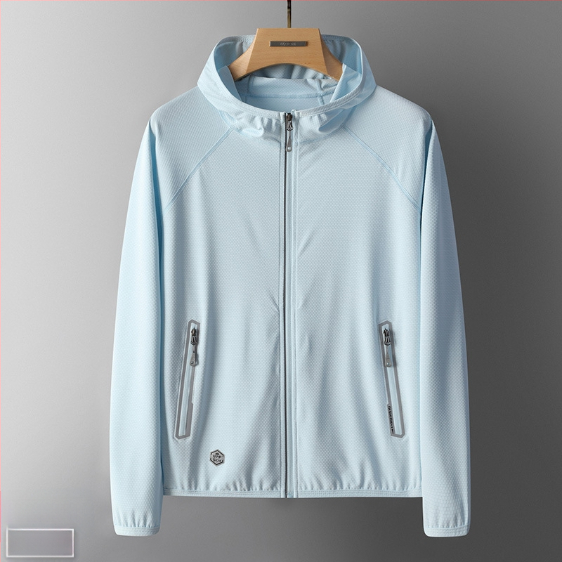 Anloma kültéri szélkabát – uniszex, lélegző anyag 87% poliészter, 13% spandex, UV50+ védelem, kapucnis, nyár–tavasz