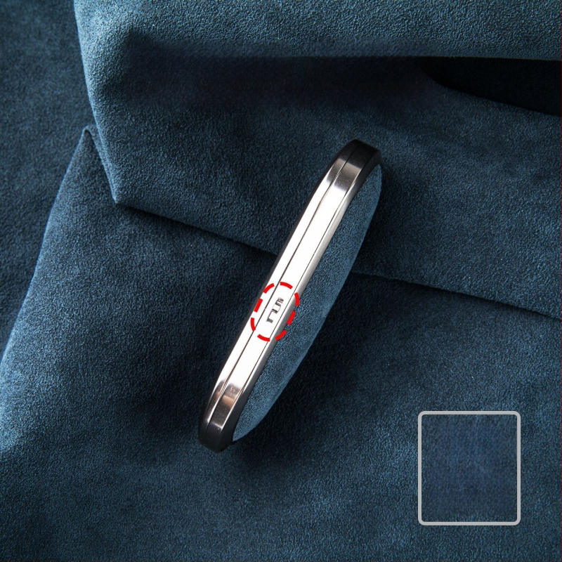 Binpai Alcantara futrola za ključ za Wenjie M9/M8 (24/25 modela) — vrhunski suede završetak, nije prilagodljivo