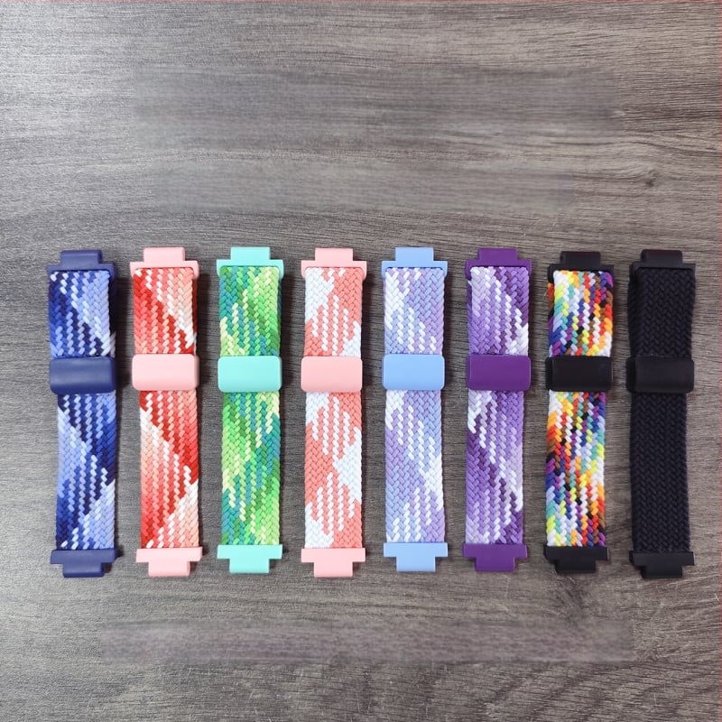 Ремеш за смарт часовник Little Genius, плетен найлонов ремък с магнитно закопчаване, съвместим със Z10/Z9/Z8/Z7/Z6S/Z5Q/D3/Q2A/D2 (Тегло: 10 g; Материал на ремъка: найлонова плитка; Закопчаване: магнитно; Съвместимост: Z10/Z9/Z8/Z7/Z6S/Z5Q/D3/Q2A/D2)